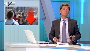 RTL Z Nieuws DNB: economie krimpt 0,1% derde kwartaal