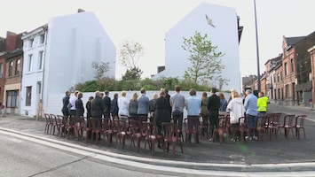 Herdenkingstuin geopend op plek huis kindermoordenaar Dutroux