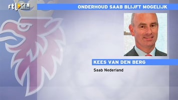 RTL Z Nieuws Levering onderdelen Saab gaat gewoon door