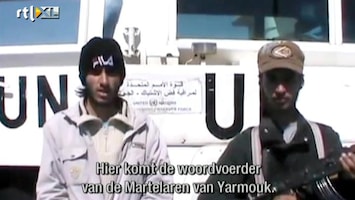 RTL Nieuws Syrische rebellen gijzelen 20 blauwhelmen