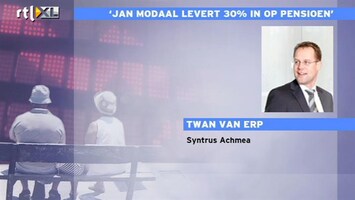 RTL Z Nieuws Pensioenen fors lager door lagere maximum opbouw