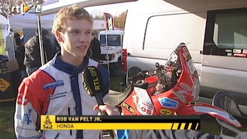 RTL GP: Dakar Pre-proloog Interview Rob van Pelt junior