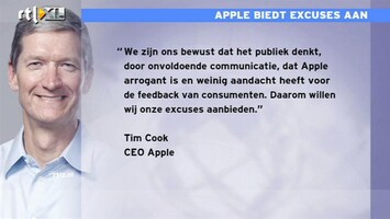 RTL Z Nieuws Apple zegt sorry tegen China
