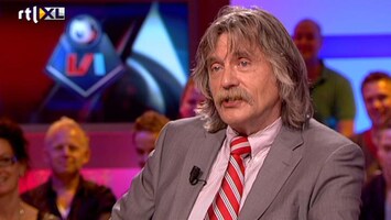 Voetbal International De tatoeage van Johan Derksen