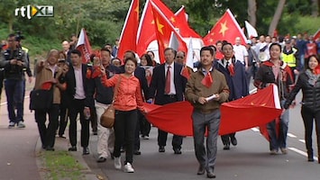 RTL Nieuws Boze Chinezen protesteren in Den Haag