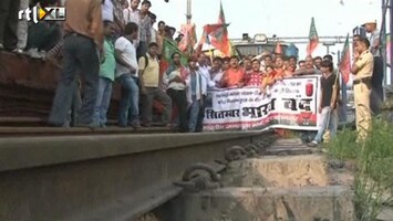RTL Z Nieuws Protesten in India tegen economische hervormingen