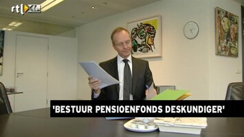 RTL Z Nieuws Minister Kamp: alleen nog professionals in bestuur pensioenfondsen