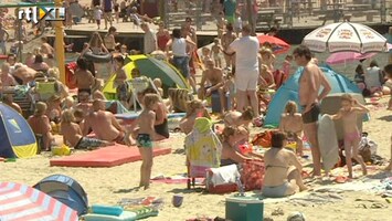 RTL Z Nieuws Lekker lachen in het binnenland: het is hier 25 graden