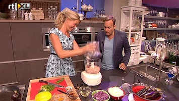 Carlo & Irene: Life 4 You Sandra maakt kipburger naar een recept van Frans Bauer