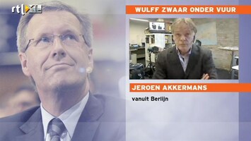 RTL Z Nieuws Zware kritiek op Duitse president