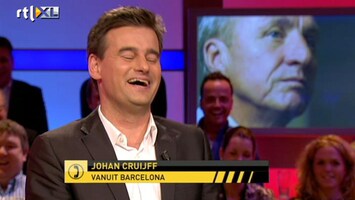 Voetbal International Cruijff: 'scheel, rood of een bril, wat maakt het uit'