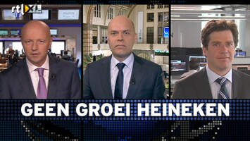 RTL Z Voorbeurs Geen groei Heineken