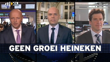 RTL Z Voorbeurs Geen groei Heineken