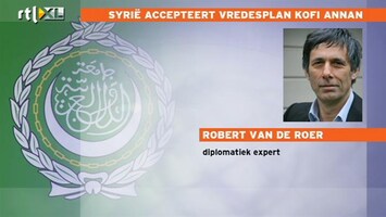 RTL Z Nieuws Kofi Anan ziet eerste stap einde geweld Syrië: een analyse