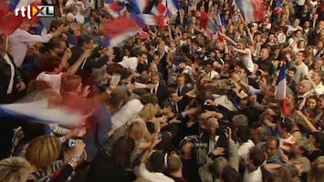 RTL Z Nieuws Zittend president Sarkozy iets ingelopen op rivaal Francois Hollande