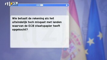 Special: De Kijker Aan Zet Wie betaalt de rekening als het toch misgaat met landen waarvan de ECB staatspapier kocht?