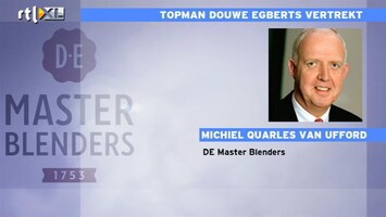 RTL Z Nieuws Topman Douwe Egberts vertrekt