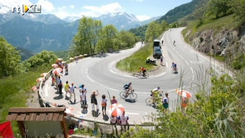 RTL Boulevard Heel nederland op de fiets voor Alpe d'Huzes