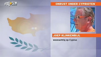 RTL Z Nieuws De sfeer op Cyprus is niet top