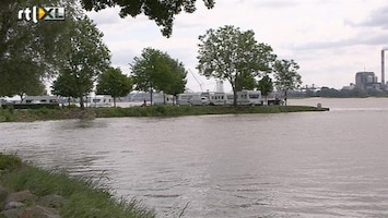 RTL Nieuws Camping ontruimd om hoog water