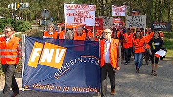 RTL Z Nieuws CNV steunt pensioenakkoord, maar komt wel met aanvullende eisen