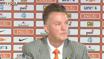 RTL Z Nieuws "Van Gaal: eer dat ik ben gevraagd; onbevooroordeed aan baan als bondscoach beginnen