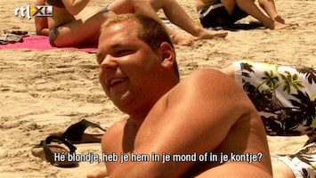 Zon, Zuipen, Ziekenhuis 'He blondje... heb je hem in je mond of in je kontje?'