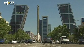 RTL Z Nieuws Spanjaarden: redding banken is bittere pil