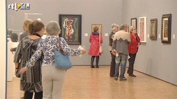 RTL Nieuws Extra 'beveiliging' Kunsthal na kunstroof