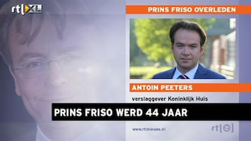 RTL Z Nieuws 'Friso: de prins die geen prins wilde zijn'