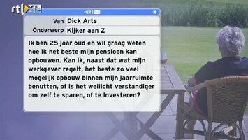Special: De Kijker Aan Zet Hoe kan ik als 25-jarige het best mijn pensioen opbouwen?