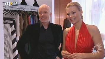 RTL Boulevard Mart Visser en model Danielle Bleeker over samenwerking