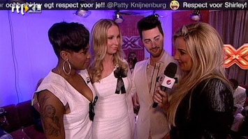 X Factor Heel veel respect voor Shirley