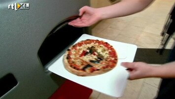 RTL Nieuws Pizza uit de muur