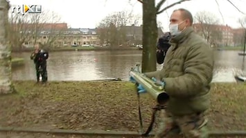 RTL Nieuws Granaatwerper gevonden in Amsterdam