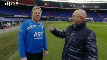 Leven Als Een Prof Bij Koeman in de Kuip