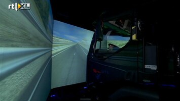 RTL Transportwereld Chauffeurs trainen op simulator