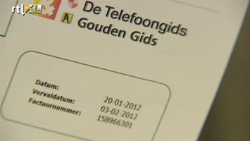 RTL Nieuws Nepfacturen van De Telefoongids verstuurd