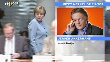 RTL Z Nieuws Niet Griekenland of Spanje, maar Duitsland is hoofdrolspeler op eurotop