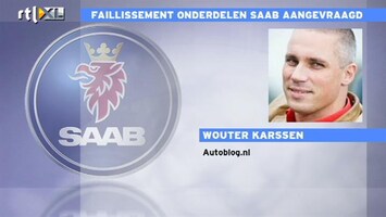RTL Z Nieuws Weer een duwtje richting afgrond voor Saab'