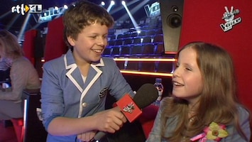 The Voice Kids Wordt Channah afgeleid door de dansers?