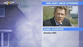 RTL Z Nieuws 'Omvang NHG zal dalen van 780 tot 500 miljoen'