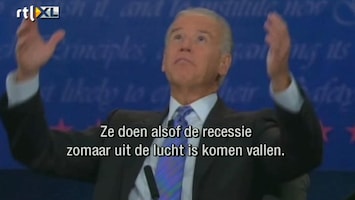 RTL Z Nieuws Het levendige debat tussen Biden en Ryan