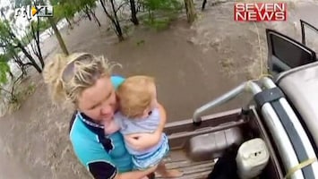 RTL Nieuws Spectaculaire redding van baby in Australië