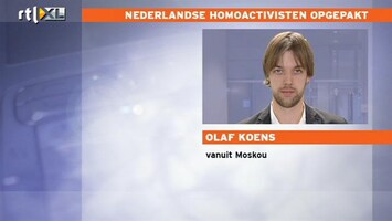 RTL Z Nieuws Nederlanders vast in Rusland wegens 'homopropaganda