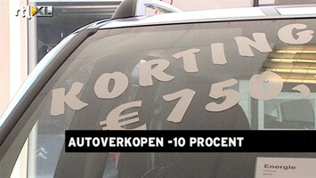 RTL Z Nieuws Autoverkopen dalen met 10 procent