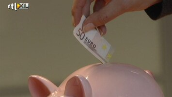RTL Nieuws Nibud: Huishoudens sparen te weinig
