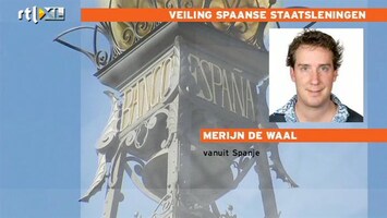 RTL Z Nieuws Spanje test de markten en andersom