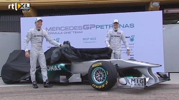 RTL GP: Formule 1 Launch Mercedes GP in Valencia