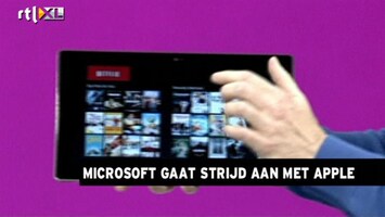 RTL Z Nieuws Microsoft onthult twee eigen Windows-tablets